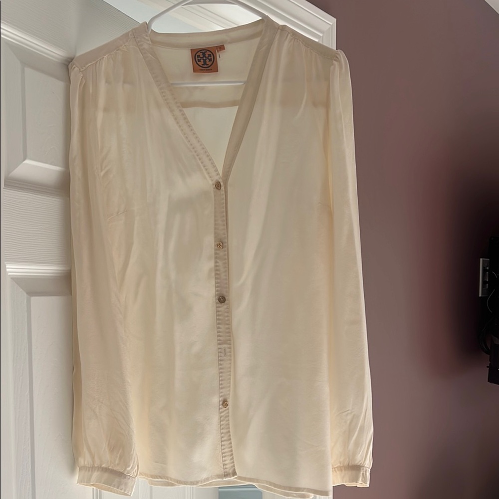 Tory Burch Cream Women's Top